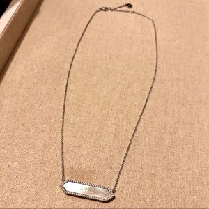 Stella & Dot Engraved Necklace